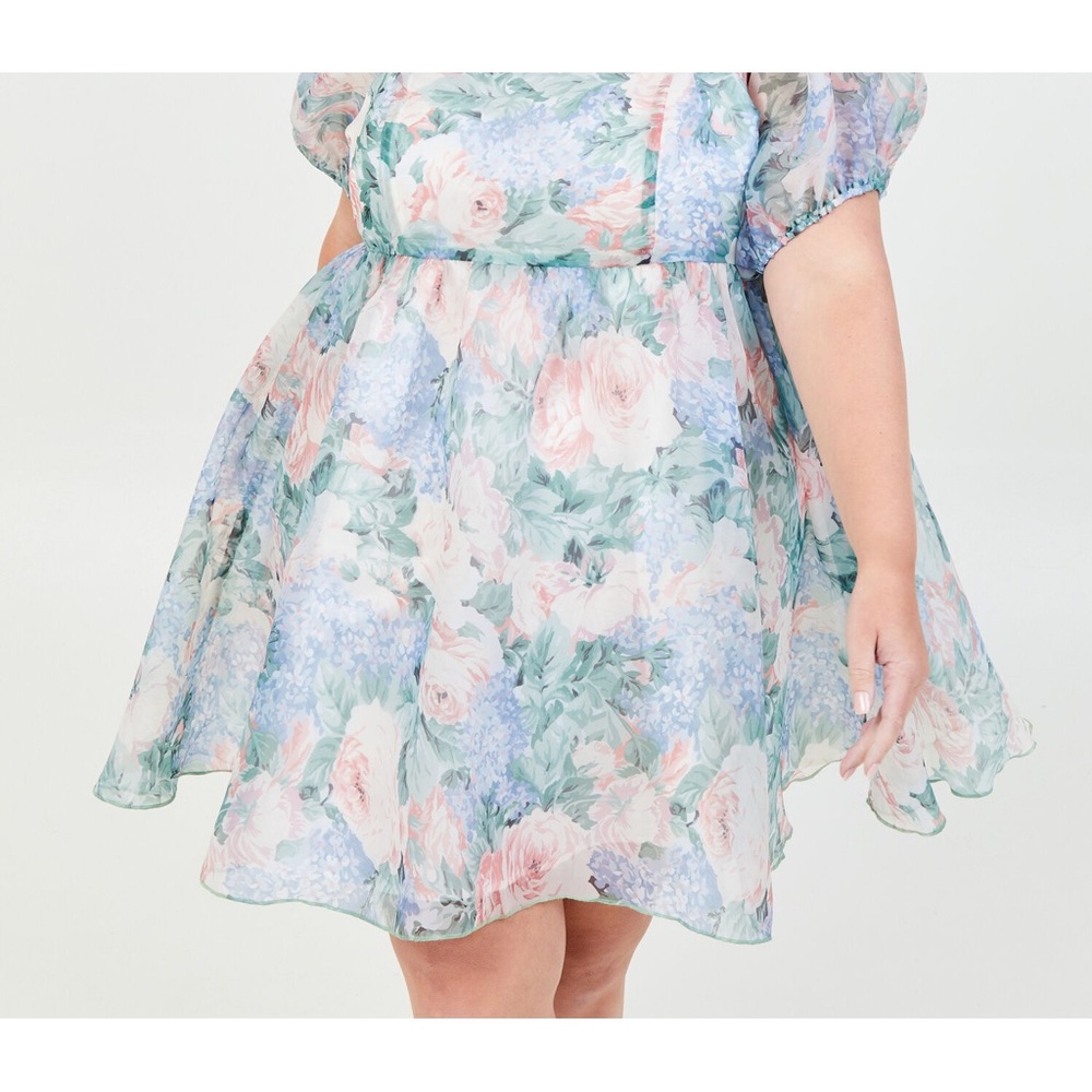 Silk Puff dress